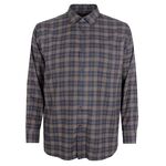 GAZMAN BRUSHED TWILL CHECK L/S-new arrivals-BIGMENSCLOTHING.CO.NZ