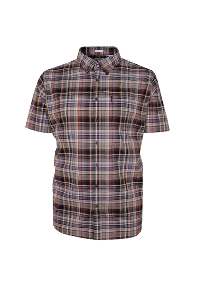 BEN SHERMAN GRADIENT CHECK S/S SHIRT