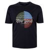 CASA MODA NY TRAVEL T-SHIRT-new arrivals-BIGMENSCLOTHING.CO.NZ