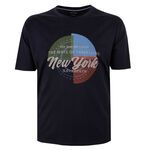 CASA MODA NY TRAVEL T-SHIRT-new arrivals-BIGMENSCLOTHING.CO.NZ