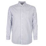 JACK & JONES OXFORD STRIP L/S SHIRT-new arrivals-BIGMENSCLOTHING.CO.NZ