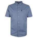 BEN SHERMAN SIGNATURE OXFORD S/S SHIRT-new arrivals-BIGMENSCLOTHING.CO.NZ