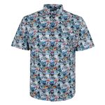 DARIO BELTRAN UMBRETE KOMBI S/S SHIRT-new arrivals-BIGMENSCLOTHING.CO.NZ