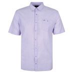 RAGING BULL CASUAL LINEN BLEND S/S SHIRT-new arrivals-BIGMENSCLOTHING.CO.NZ