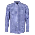 RAGING BULL GINGHAM POCKET L/S SHIRT-new arrivals-BIGMENSCLOTHING.CO.NZ