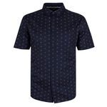 GAZMAN GEO 039 S/S SHIRT-new arrivals-BIGMENSCLOTHING.CO.NZ