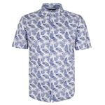 GAZMAN FERN PALM S/S SHIRT-new arrivals-BIGMENSCLOTHING.CO.NZ