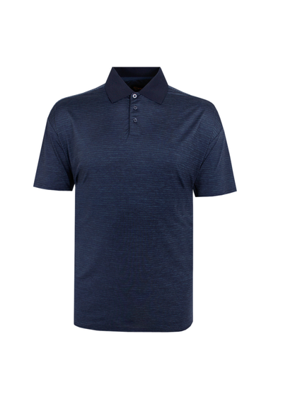 BRONCO STRIPE PERFORM STRETCH POLO