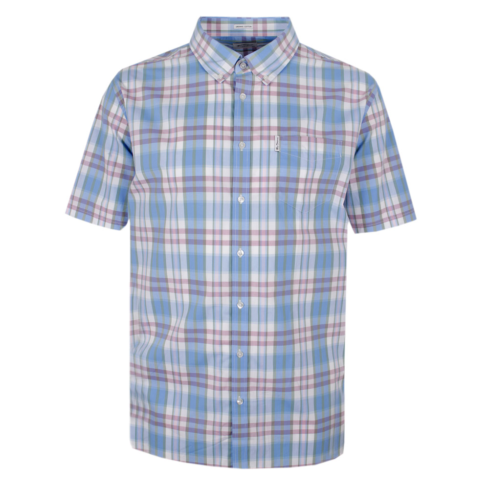 BEN SHERMAN CHECK 57 S/S SHIRT