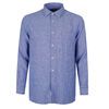 GAZMAN 250 FRENCH LINEN L/S SHIRT-new arrivals-BIGMENSCLOTHING.CO.NZ