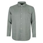 GAZMAN 250 FRENCH LINEN L/S SHIRT-new arrivals-BIGMENSCLOTHING.CO.NZ