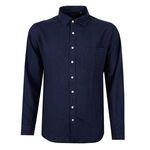 BACKBAY .225 PLAIN LINEN L/S SHIRT-new arrivals-BIGMENSCLOTHING.CO.NZ