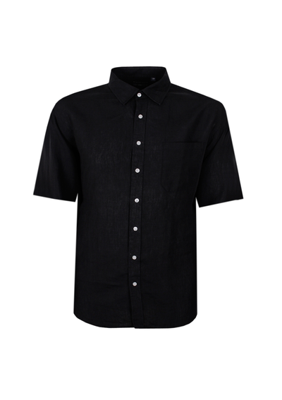 BACKBAY .225 PLAIN LINEN S/S SHIRT
