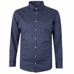 BROOKSFIELD 81 GEO L/S BUSINESS SHIRT-new arrivals-BIGMENSCLOTHING.CO.NZ
