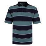 BERTINI 416 STRIPE PIQUE POLO-new arrivals-BIGMENSCLOTHING.CO.NZ