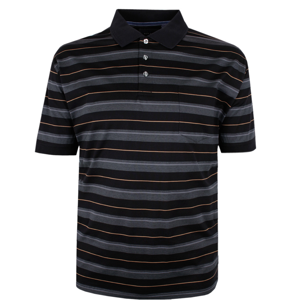 BACKBAY STRIPE MERCERIZED POLO