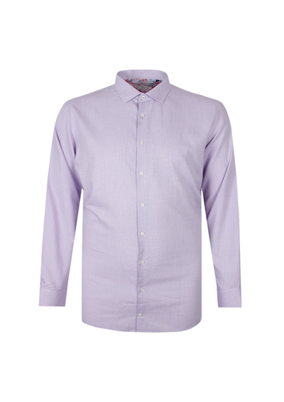 BROOKSFIELD 71 MINI CHECK L/S BUSINESS SHIRT
