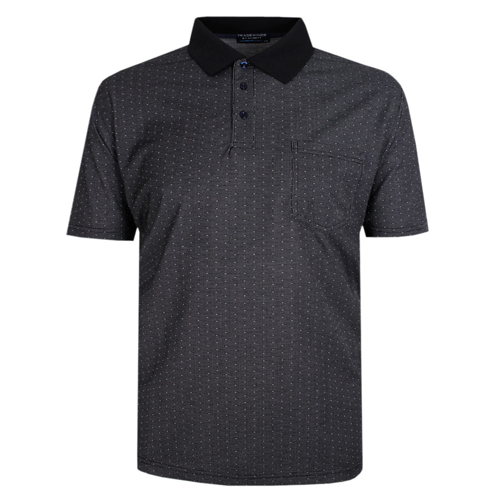 TRADEWINDS 801 JACQUARD POLO