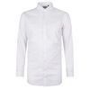 BROOKSFIELD TEX WHITE TALL L/S BUSINESS SHIRT-new arrivals-BIGMENSCLOTHING.CO.NZ