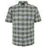 GAZMAN SLUB 5036 CHECK S/S SHIRT-new arrivals-BIGMENSCLOTHING.CO.NZ