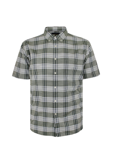 GAZMAN SLUB 5036 CHECK S/S SHIRT