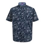 DUKE WORTHING S/S SHIRT-new arrivals-BIGMENSCLOTHING.CO.NZ