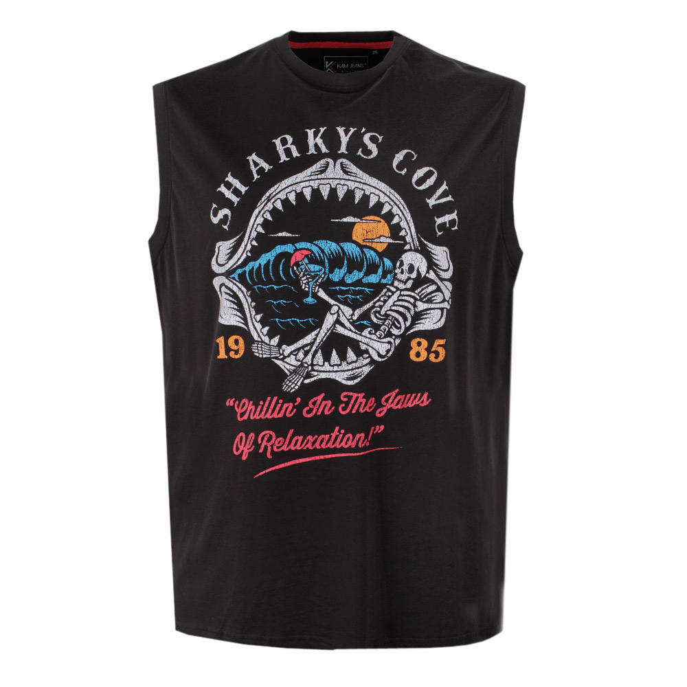 KAM PIRATE MUSCLE TANK TOP