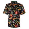 KAM TROPICAL TOUCAN PRINT S/S SHIRT-new arrivals-BIGMENSCLOTHING.CO.NZ