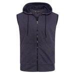 KAM INTERLOCK SLEEVELESS HOODY-new arrivals-BIGMENSCLOTHING.CO.NZ