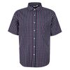 BACKBAY PK & NY CHECK S/S SHIRT-new arrivals-BIGMENSCLOTHING.CO.NZ