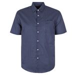 MAURIO SQUAREY-NIGHT S/S SHIRT-new arrivals-BIGMENSCLOTHING.CO.NZ