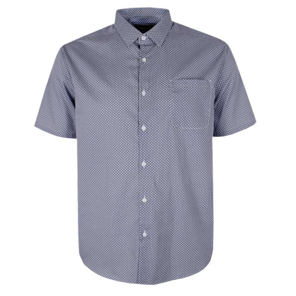 MAURIO WHITE 467 GEO S/S SHIRT