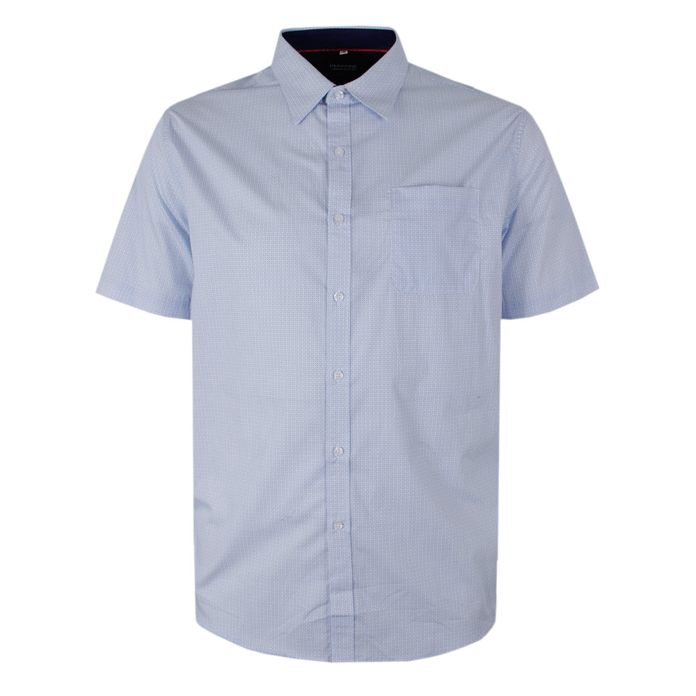 PERONE BLUE MICRO GEO S/S SHIRT 