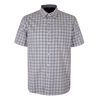 PERRONE TAN CHECK S/S SHIRT-new arrivals-BIGMENSCLOTHING.CO.NZ
