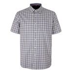 PERRONE TAN CHECK S/S SHIRT-new arrivals-BIGMENSCLOTHING.CO.NZ