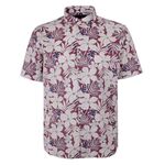 GAZMAN PINK HIBISCUS S/S SHIRT-new arrivals-BIGMENSCLOTHING.CO.NZ