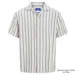 JACK & JONES STRIPE RESORT S/S SHIRT-new arrivals-BIGMENSCLOTHING.CO.NZ