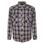 PILBARA CHECK WESTERN L/S SHIRT-new arrivals-BIGMENSCLOTHING.CO.NZ