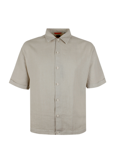HUGO BOSS LAPOULLY LINEN S/S SHIRT