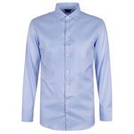 BROOKSFIELD OXFORD TALL L/S BUSINESS SHIRT-new arrivals-BIGMENSCLOTHING.CO.NZ