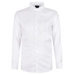 BROOKSFIELD OXFORD TALL L/S BUSINESS SHIRT-new arrivals-BIGMENSCLOTHING.CO.NZ