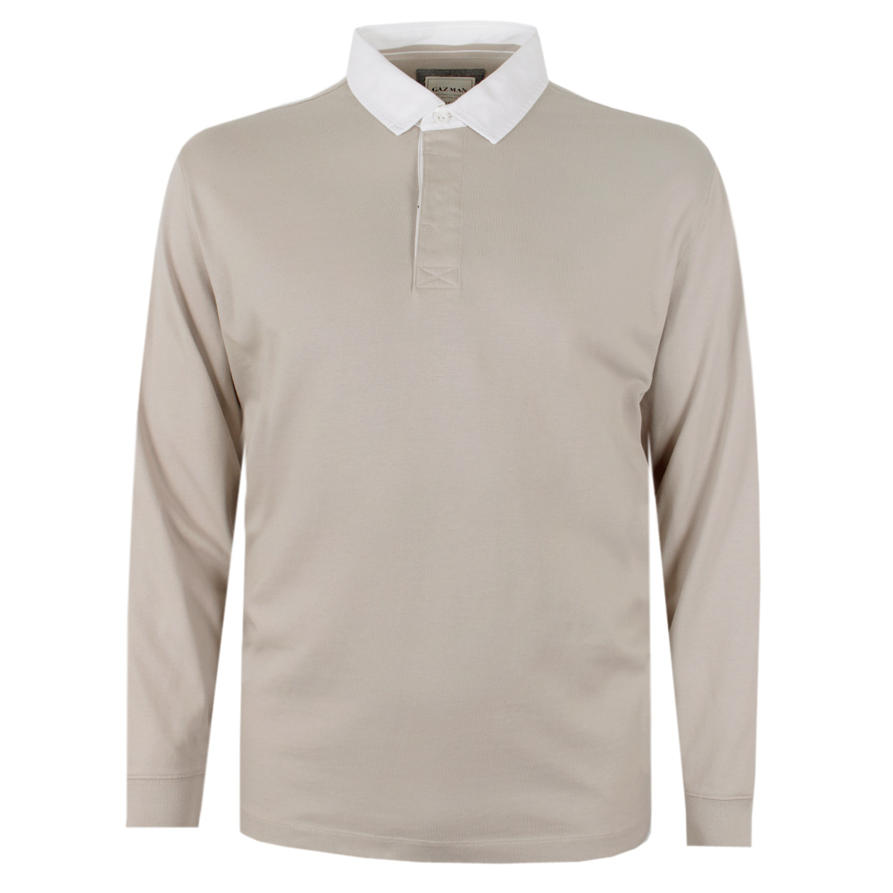 GAZMAN PLAIN RUGBY POLO