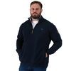 DUKE RUSSEL ¼ ZIP SWEAT TOP-new arrivals-BIGMENSCLOTHING.CO.NZ
