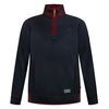 DUKE LEICESTER ¼ ZIP SWEAT TOP-new arrivals-BIGMENSCLOTHING.CO.NZ