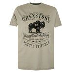 KAM GREYSTONE T-SHIRT-tshirts & tank tops-BIGMENSCLOTHING.CO.NZ