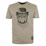 KAM BULLDOG & SPADE T-SHIRT-tshirts & tank tops-BIGMENSCLOTHING.CO.NZ