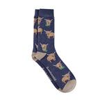 BAMBOOZLD HIGHLAND COW SOCKS-new arrivals-BIGMENSCLOTHING.CO.NZ