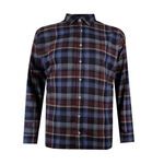 BACKBAY BRUSHED CHECK L/S SHIRT-new arrivals-BIGMENSCLOTHING.CO.NZ
