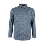 BACKBAY CIRCLE PRINT L/S SHIRT-new arrivals-BIGMENSCLOTHING.CO.NZ
