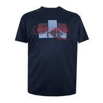 NORTH LATITUDE EMBROIDERY T-SHIRT-new arrivals-BIGMENSCLOTHING.CO.NZ